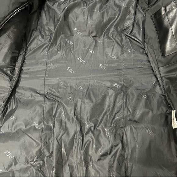 Sicily Faux Leather Winter Coat - Picture 9 of 13